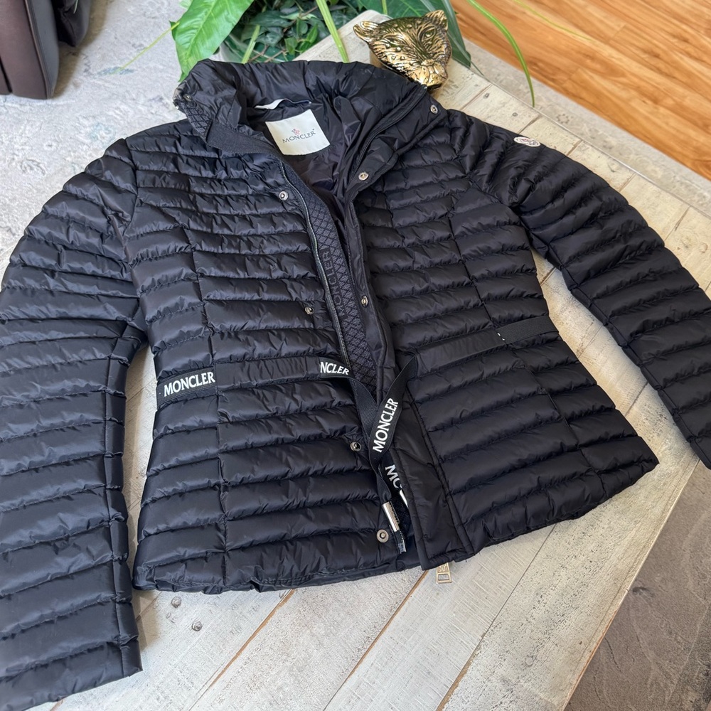 Moncler Black Puffer Jacket